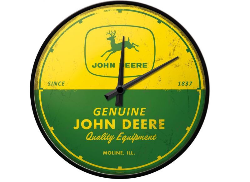 Nástěnné hodiny John Deere