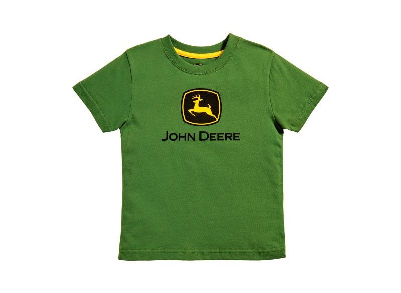 Dětské tričko John Deere v zelené